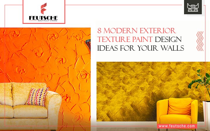 8 Modern Exterior Texture Paint Design Ideas for Your Walls