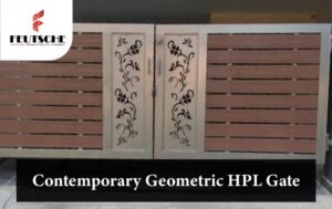 Contemporary Geometric HPL Gate-10